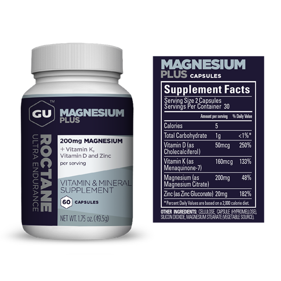 GU Roctane Magnesium+ Capsules