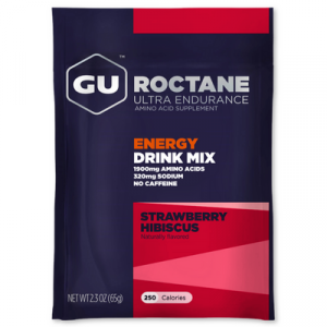GU Roctane Drink Mix - Tropical Fuit. Energía e Hidratación. BCAAs (Aminoacidos) y Cafeina. Energía e Hidratación.